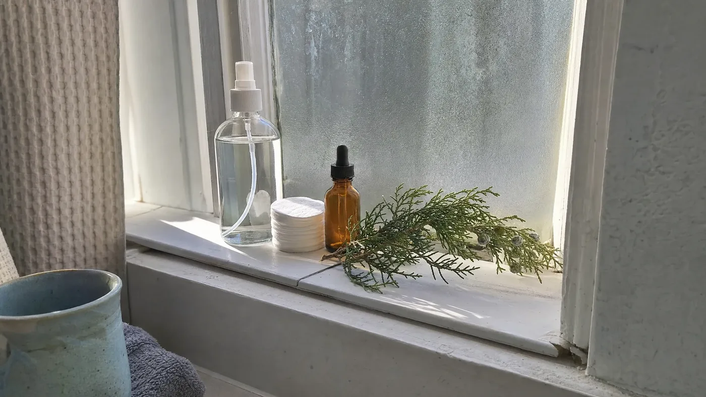 DIY Cypress Facial Toner: A Simple Witch Hazel Recipe